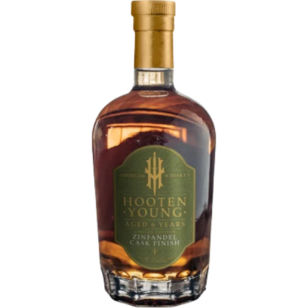 Hooten Young Zinfandel Cask Finish 6 Year Old Whiskey