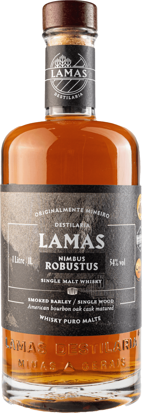 Lamas Nimbus Robustus Single Malt Whisky | 1L - Whiskey