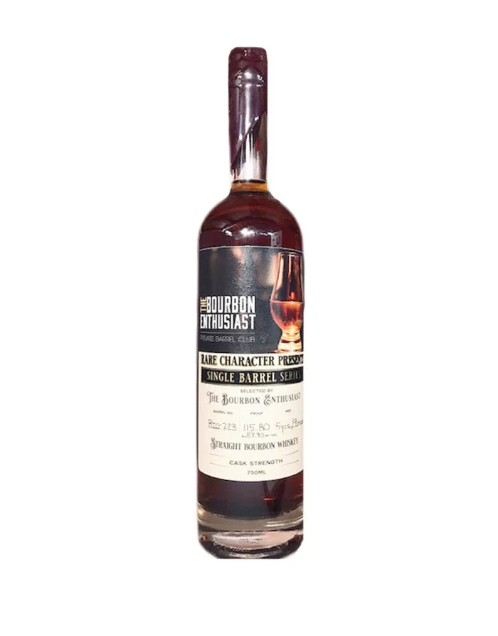 Rare Character Single Barrel Series The Bourbon Enthusiast Cask Strength Straight Bourbon (Barrel RIO-223) (Prueba 115.80) Whisky de 5 años