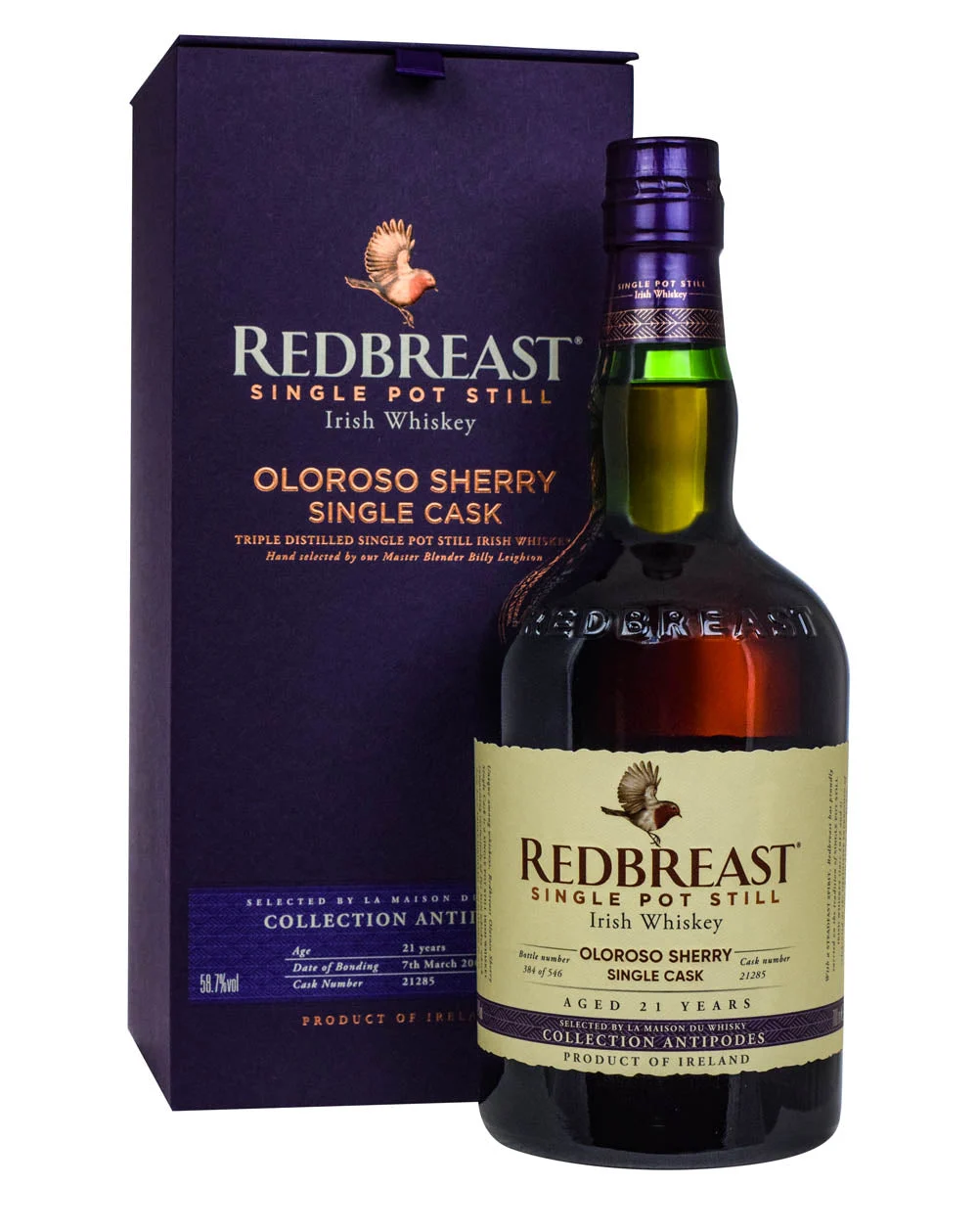 Redbreast 2000 (21 Year Old) Single Pot Still Irish Whisky | 700ML