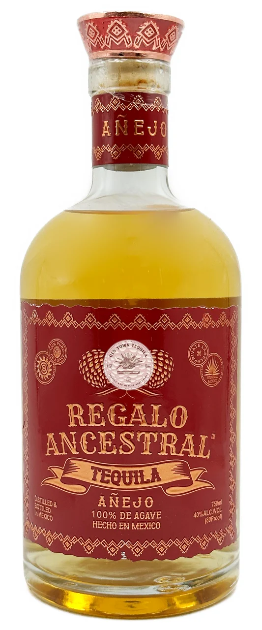 Regalo Tequila Ancestral Añejo