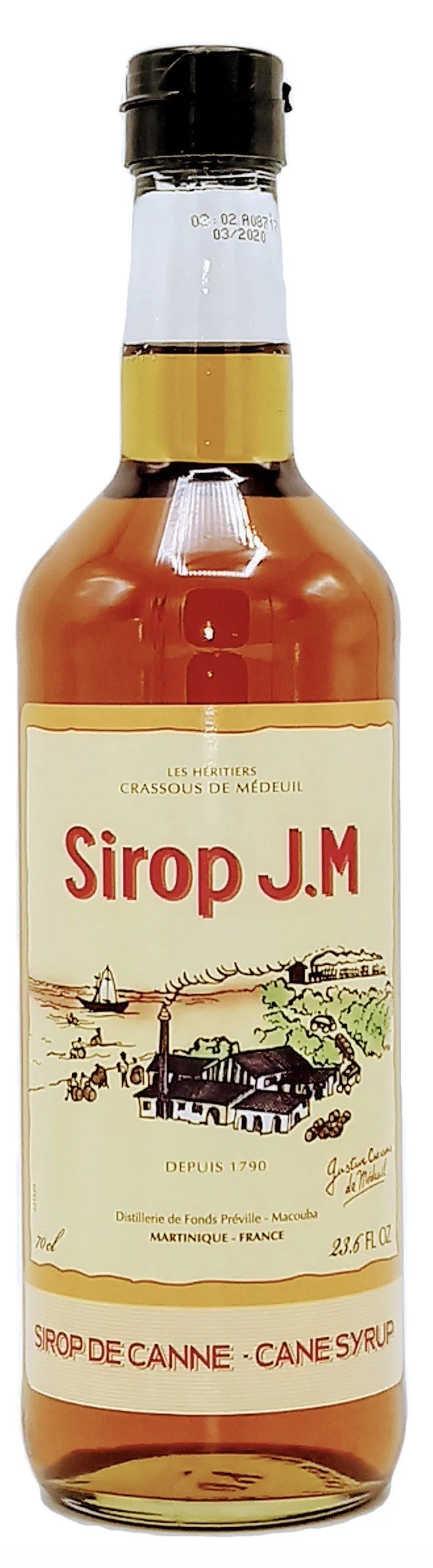 Rhum JM Agricole Sirop de Canna Syrup | 500ML - Rum