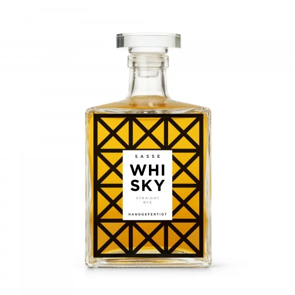 Sasse Straight Rye Whisky | 1L - Whiskey