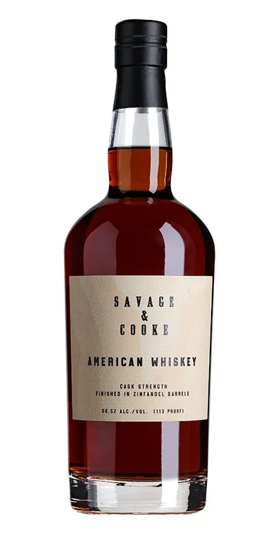 Whisky americano Savage & Cooke acabado en barricas de Zinfandel