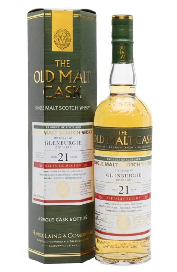 Glenburgie 2000 HL The Old Malt Cask 21 Year Old 2021 Release (Cask #HL 18759) Single Malt Scotch Whisky | 700ML - Whiskey