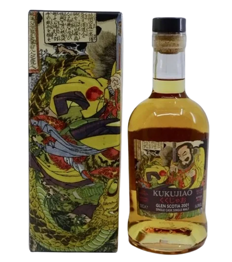 Glen Scotia 2001 UD Kukujiao 18 Year Old 2019 Release Single Malt Scotch Whisky | 500ML - Whiskey
