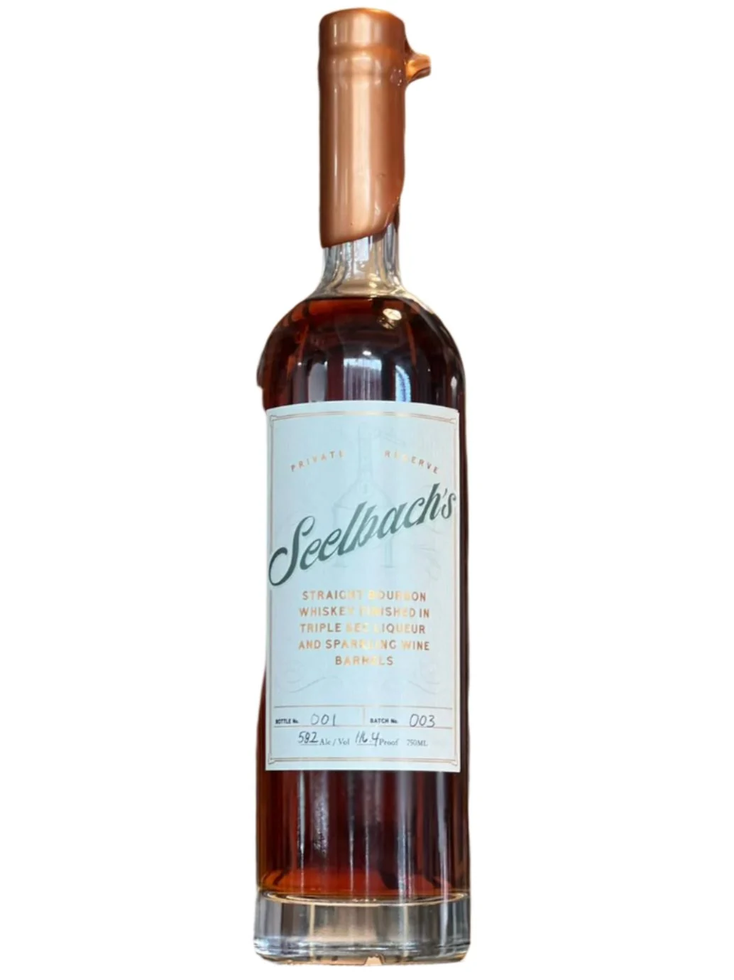Seelbach’s Private Reserve Bourbon Finished in Triple Sec & Sparkling Wine Casks - Whisky