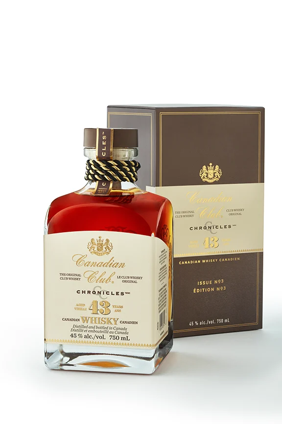 Canadian Club Chronicles Aged 43 Year Whisky - Whiskey