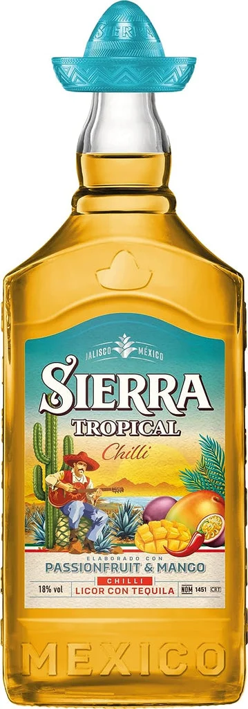 Sierra Tropical Chilli Passionfruit & Mango Liqueur | 700ML