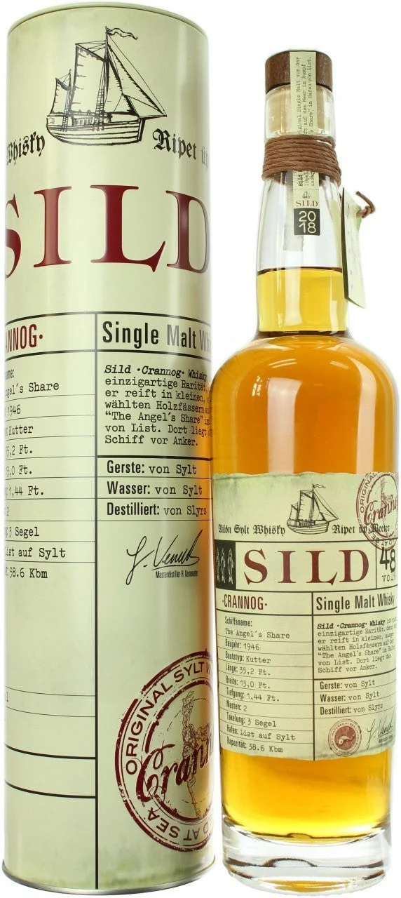 Sild 2018 Crannog 3 Year Old 2021 Release Single Malt Whisky | 700ML - Whiskey