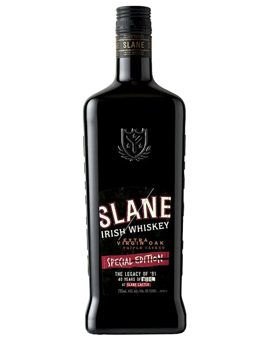 Slane Irish Extra Virgin Oak Triple Casked Special Edition The Legacy of 81 (40th Anniversary) Whiskey