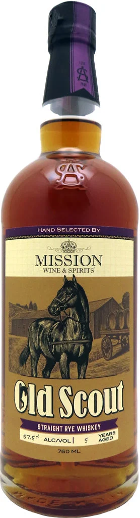 Smooth Ambler Old Scout 5 Year old Rye Cask Strength Whiskey