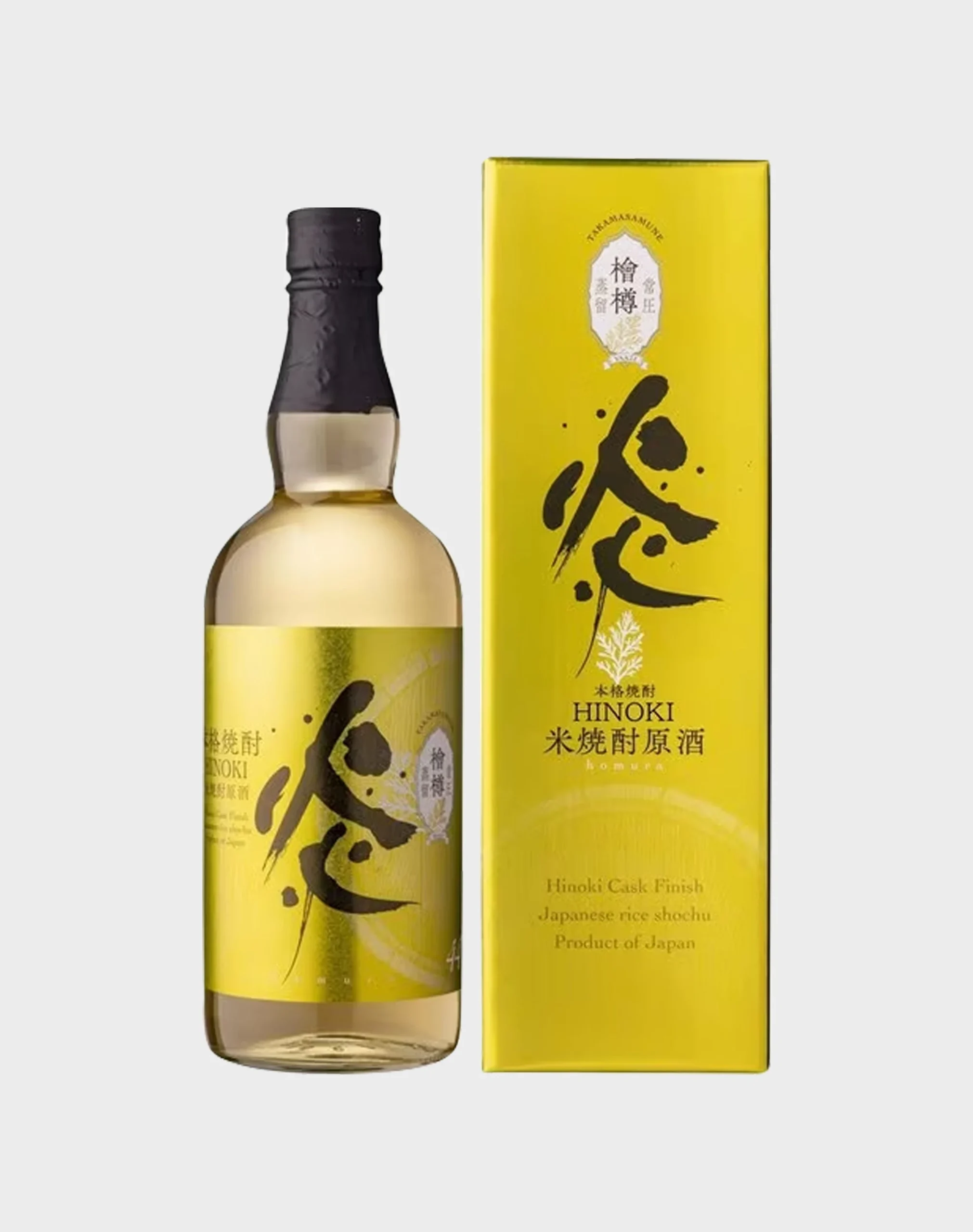 Takamasamune “Homura” Hinoki Cask Finish Rice Shochu | 700ML