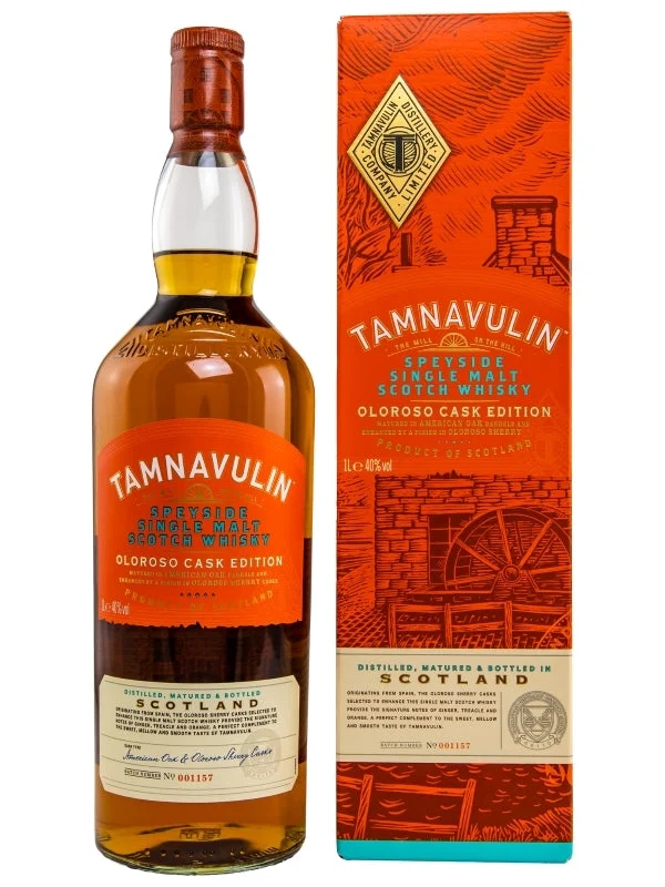 Tamnavulin Oloroso Cask Edition, Batch 001157 Scotch Whisky | 1L - Whiskey