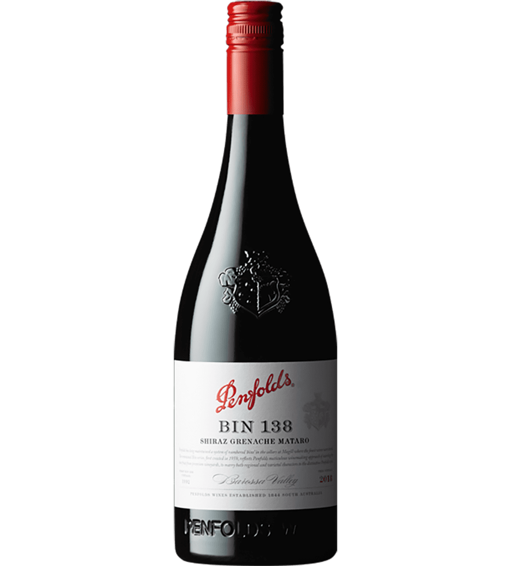 Penfolds Bin 138 Shiraz Grenache Mataro 2018 Wine
