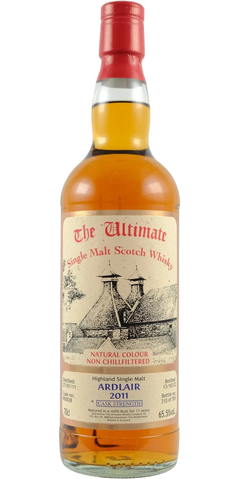 The Ultimate Ardlair 11 Year Old (D.2011, B.2022) Scotch Whisky | 700ML - Whiskey