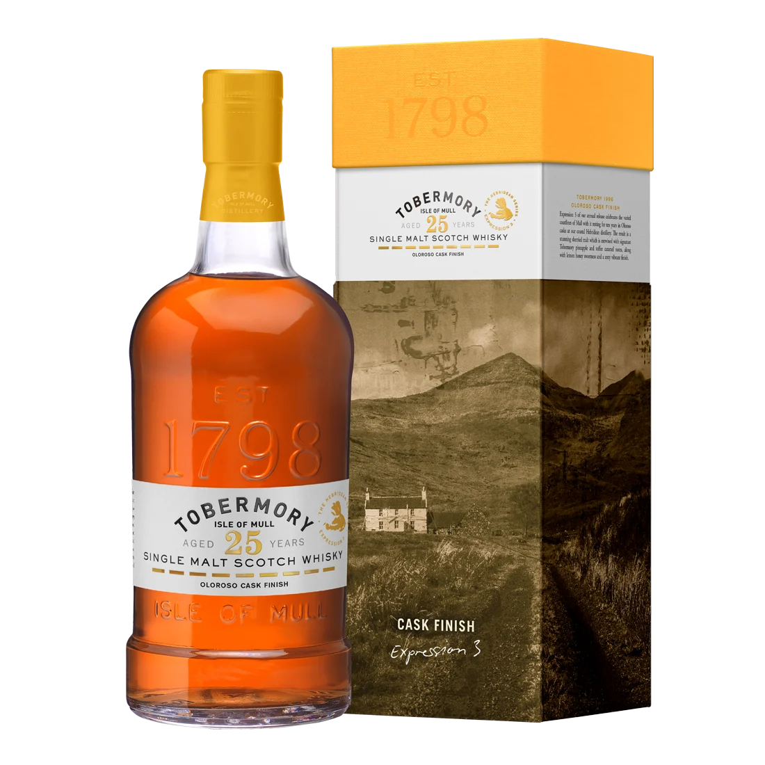 Tobermory 25-letni Oloroso Cask Finish Scotch Whisky | 700ML