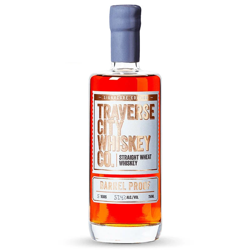 Traverse City Barrel Proof 5 Year Old Straight Wheat Whiskey - Whisky