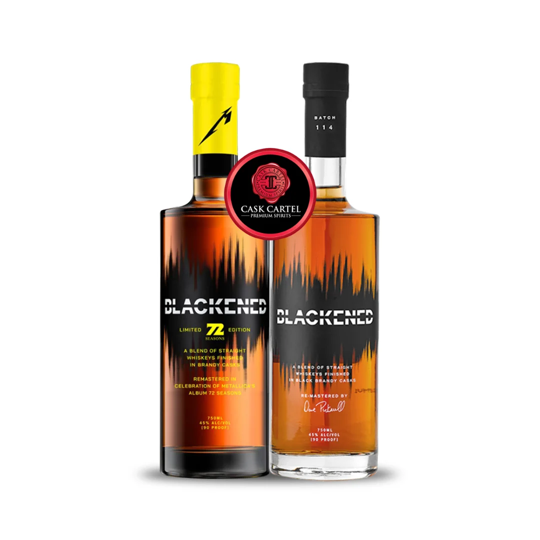 METALLICA | BLACKENED™ 72 SEASONS ALBUM | LIMITED EDITION | 2023 RELEASE | (2) BOTTLE FLAGSHIP BUNDLE - Whiskey