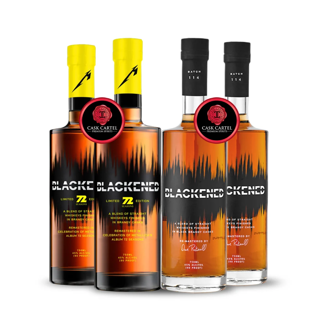 METALLICA | BLACKENED™ 72 SEASONS ALBUM | LIMITED EDITION | 2023 RELEASE | (4) BOTTLE FLAGSHIP BUNDLE - Whiskey