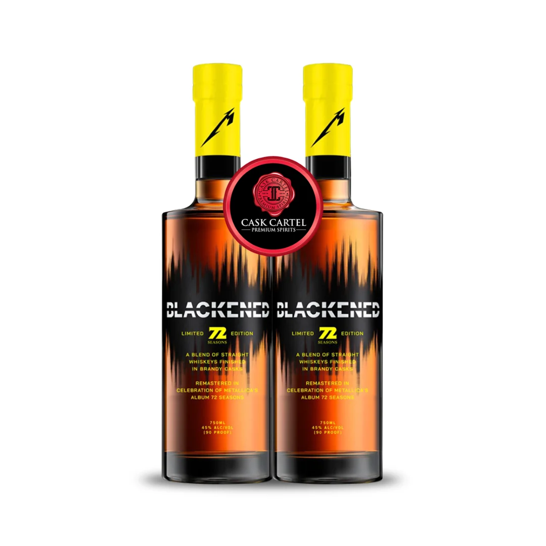 METALLICA | BLACKENED™ 72 SEASONS ALBUM | LIMITED EDITION | 2023 RELEASE | (2) BOTTLE BUNDLE - Whiskey