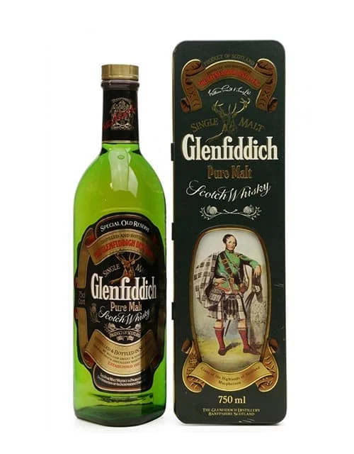 Glenfiddich "Clan Macpherson" Clans of the Highlands 1980s Scotch Whisky - Whiskey