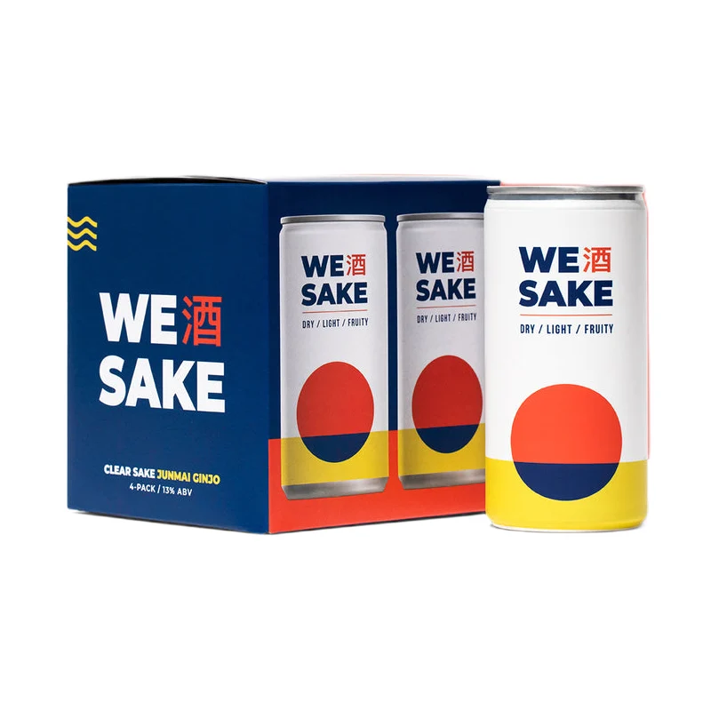 We Sake Clear Junmai Ginjo Sake | 4*200ML