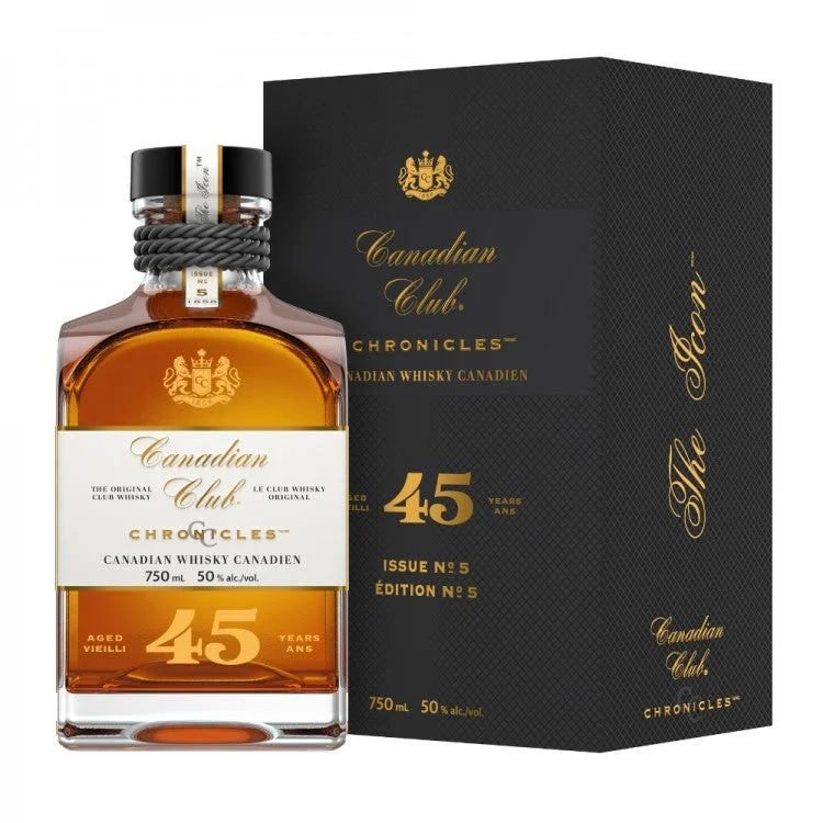 Canadian Club Chronicles Whisky añejo de 45 años