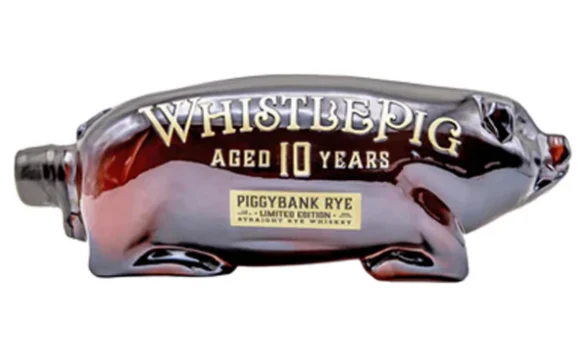 WhistlePig 10 Year Piggy Bank Straight Rye Whiskey Limited Edition | 1L