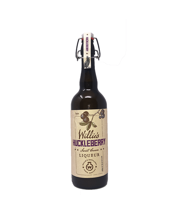 Willie’s Huckleberry Sweet Cream Liqueur - Licor