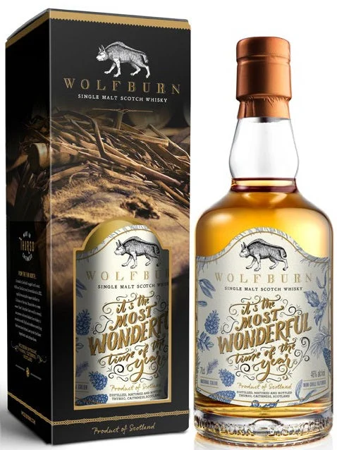 Wolfburn Christmas Edition 2023 Single Malt Scotch Whisky | 700ML - Whiskey