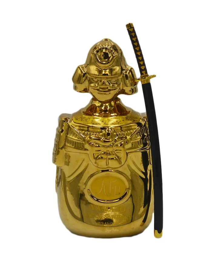 Yamato Mizunara Cask Gold Samurai Edition Japanese Whisky - Whiskey