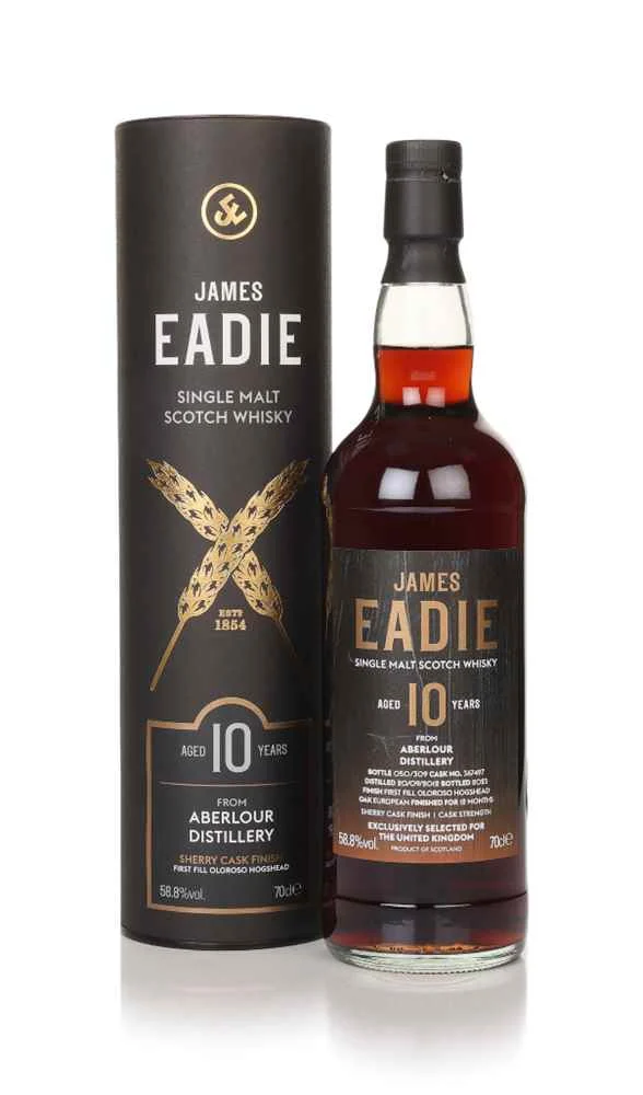 Aberlour 10 Year Old 2012 (Cask 367497) James Eadie Scotch Whisky | 700ML - Whiskey