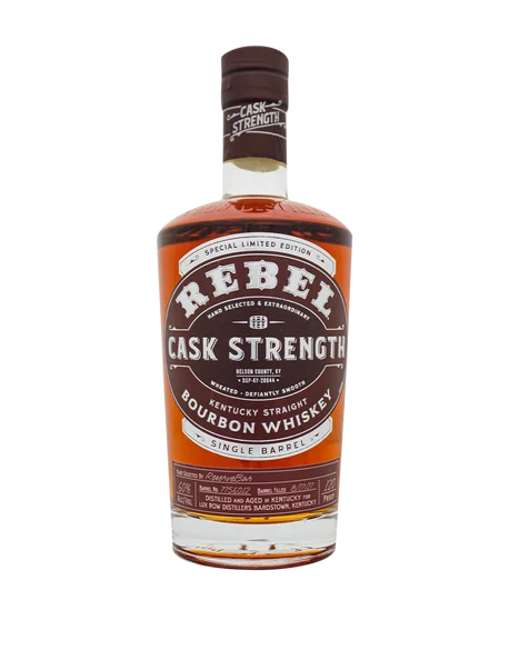 Rebel Cask Strength Bourbon Single Barrel Select S1B23 Whiskey