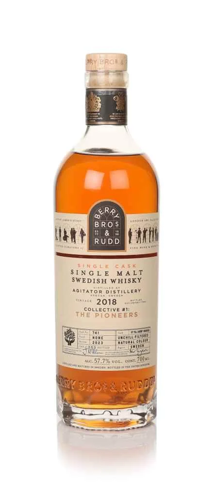 Agitator 2018 (Bottled 2023) (Cask 741) - Collective #1: The Pioneers (Berry Bros. & Rudd) Swedish Whisky | 700ML