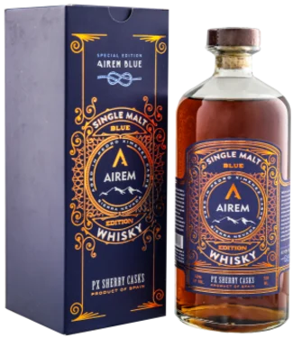 Airem Blue Aged In PX Casks Single Malt Whisky | 700ML - Whiskey