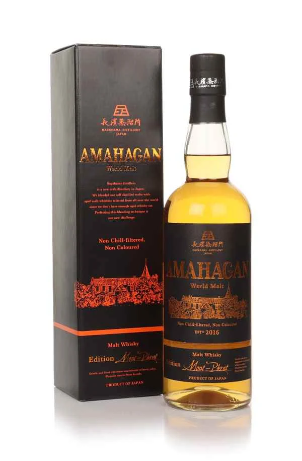 Whisky Amahagan World Malt Mont-Perat de edición limitada | 700ML