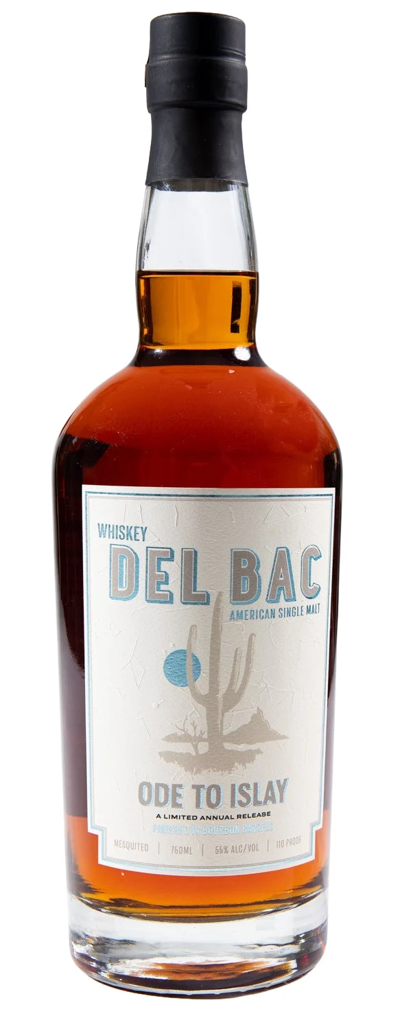 Del Bac Ode to Islay American Single Malt Whiskey