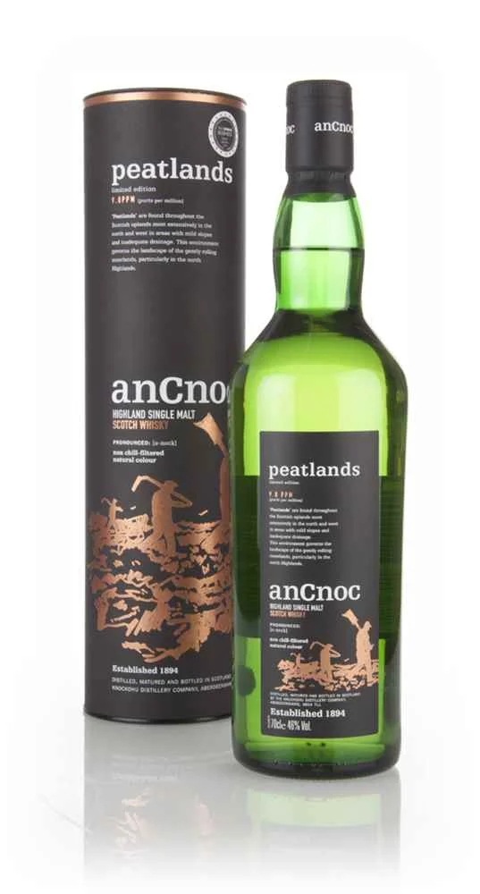 anCnoc Peatlands Scotch Whisky | 700ML - Whiskey