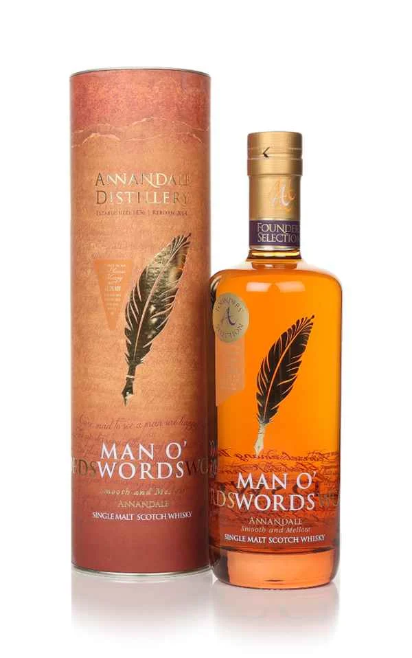 Annandale Man O'Words Vintage 2017 Sherry Cask (Cask 1024) Whisky escocés | 700ML - Whiskey