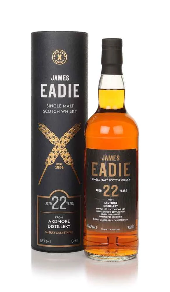 Ardmore 22 Year Old 2000 (Cask 10/1) James Eadie Scotch Whisky | 700ML - Whiskey