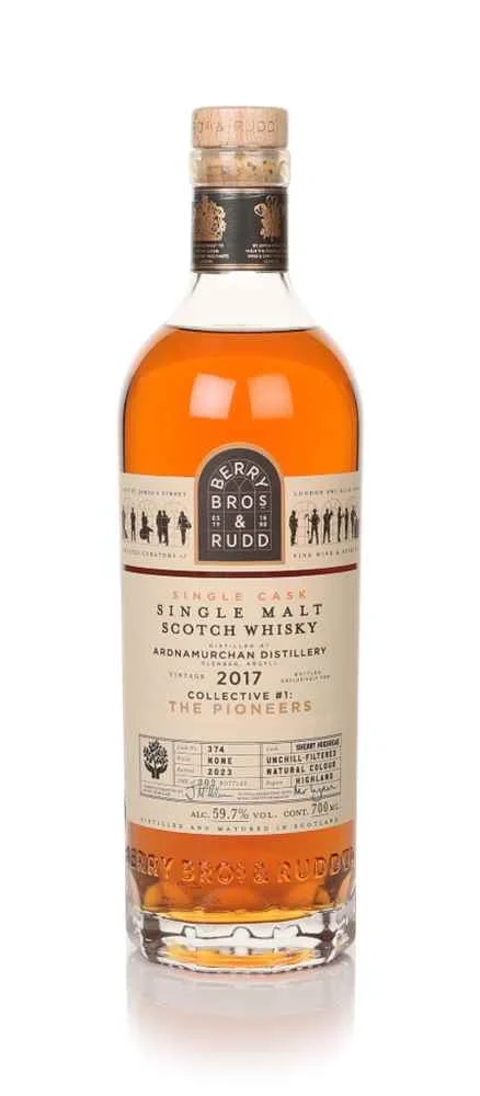 Ardnamurchan 2017 (Embotellado 2023) (Barrica 374) - Colectivo n.° 1: Whisky escocés The Pioneers (Berry Bros. & Rudd) | 700ML