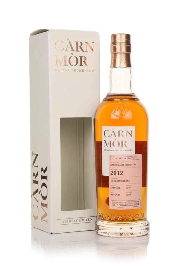 Carn Mor Balmenach 10 años 2012 Whisky escocés estrictamente limitado | 700ML - Whiskey