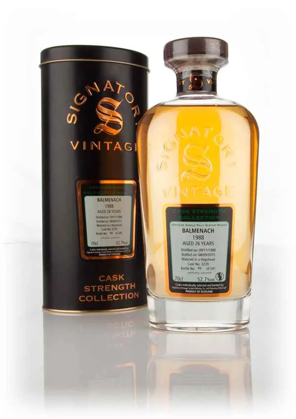 Balmenach 26 Year Old 1988 (cask 3239) - Cask Strength Collection (Signatory) Scotch Whisky | 700ML