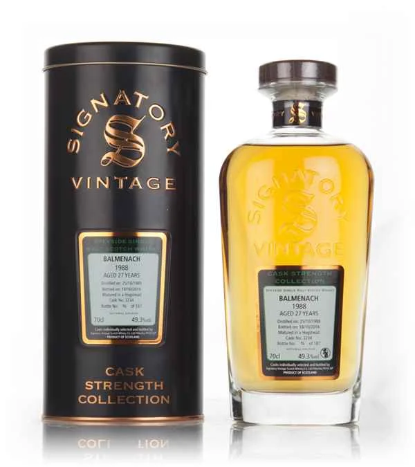 Balmenach 27 Year Old 1988 (cask 3234) - Cask Strength Collection (Signatory) Scotch Whisky | 700ML