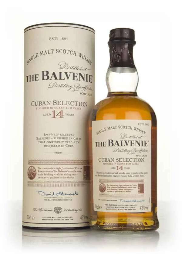 Balvenie 14 Year Old Cuban Selection Scotch Whisky | 700ML - Whiskey