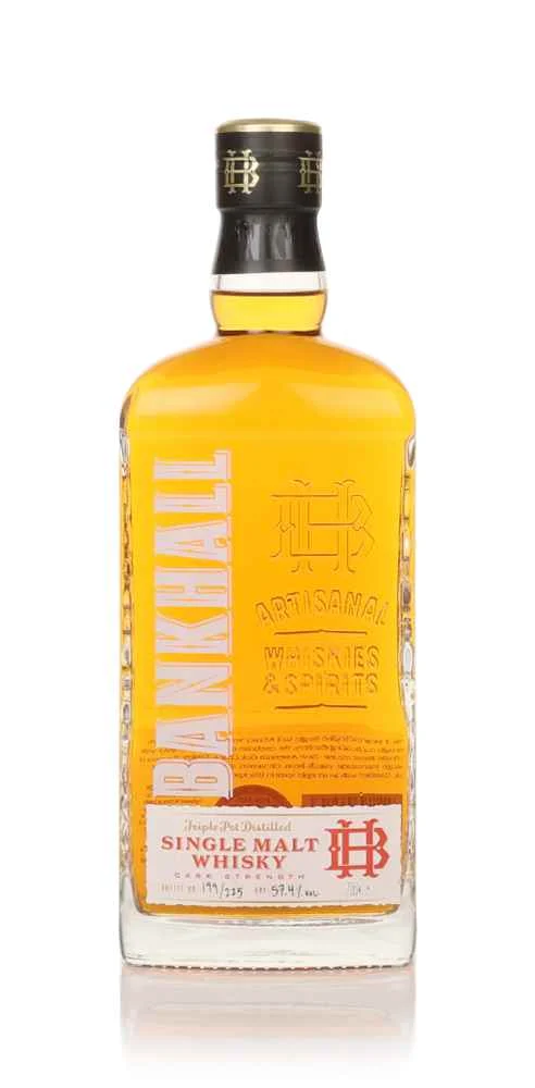Bankhall Single Malt Cask Strength First Release Whisky | 700ML - Whiskey