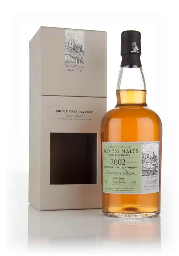 Barrista's Dram 2002 (bottled 2015) - Wemyss Malts (Craigellachie) Scotch Whisky | 700ML
