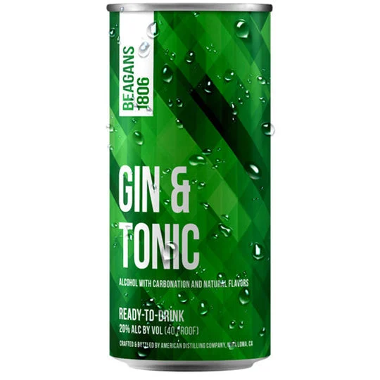 Beagans 1806 Gin and Tonic Cocktail | 4x200ML