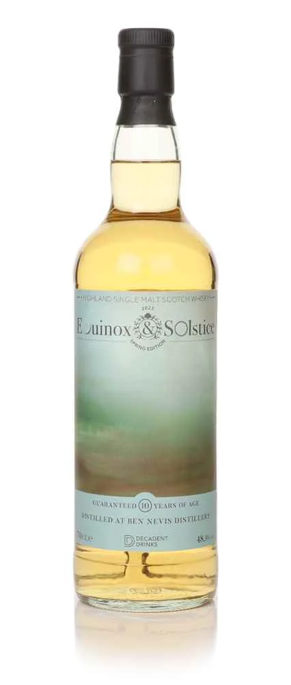 Ben Nevis 10 Year Old Equinox & Solstice Spring 2023 (Decadent Drinks) Scotch Whisky | 700ML - Whiskey